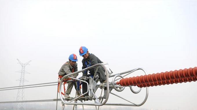 高空作業 樊城—隨州500千伏線路