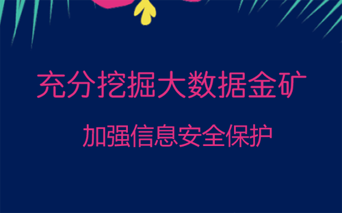 充分挖掘大數據金礦 加強信息安全保護