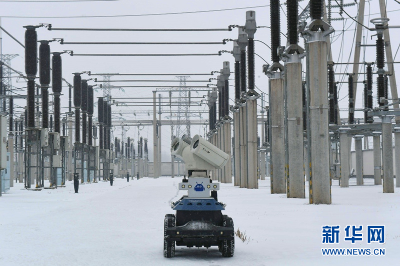 電網智能機器人 雪冰巡檢全天候