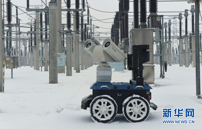 電網智能機器人 雪冰巡檢全天候