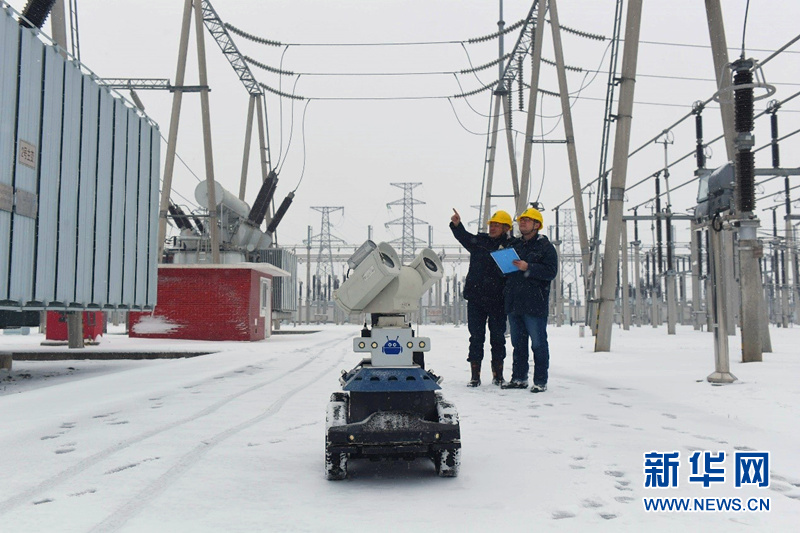 電網智能機器人 雪冰巡檢全天候