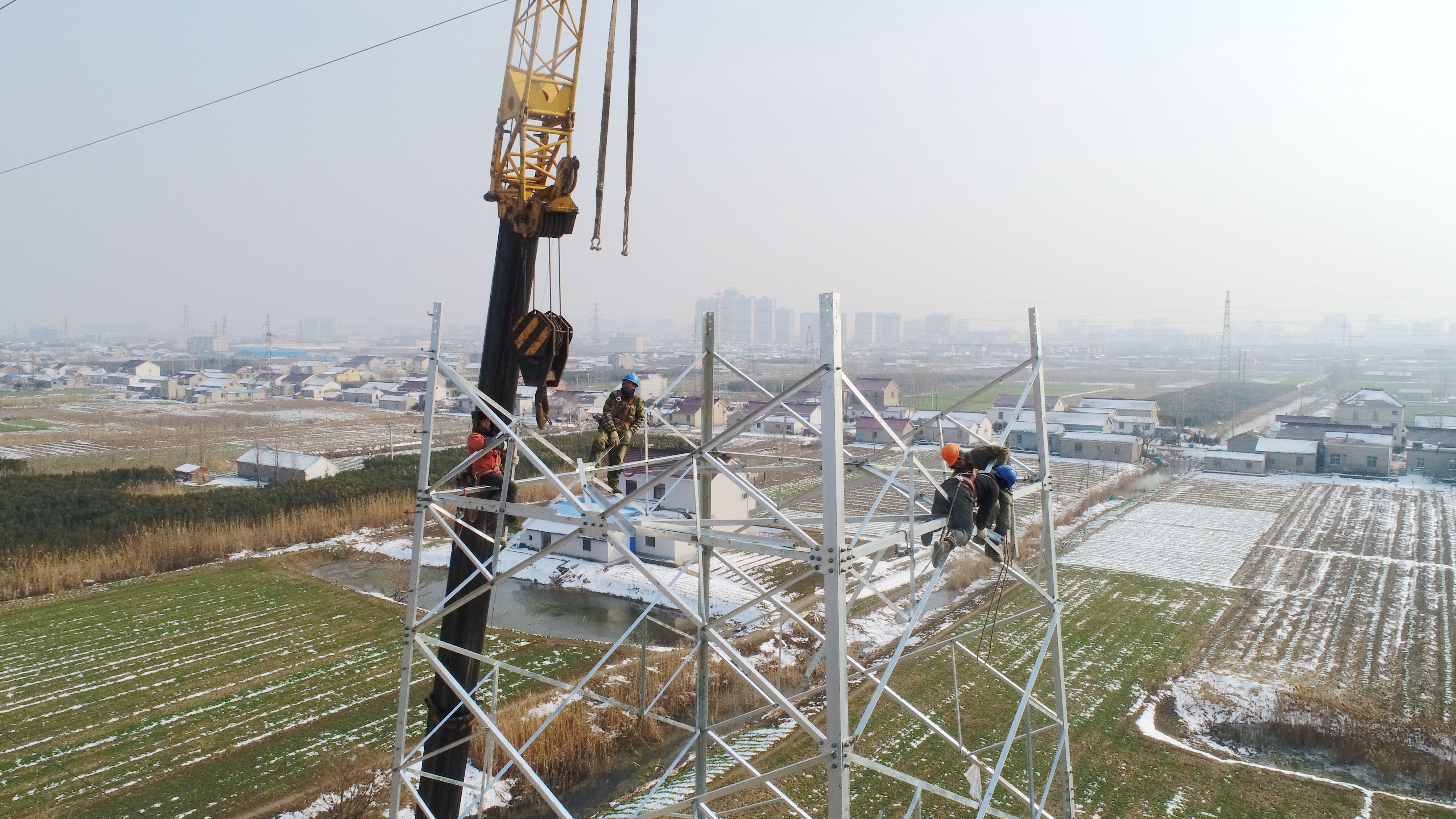 大豐供電提高寒冬電網供電可靠性