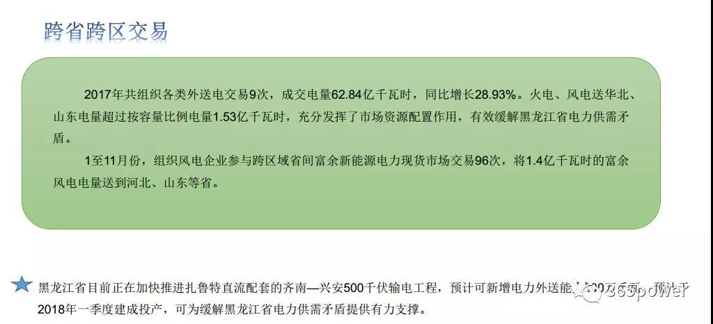 干貨！東北、西北區域2017售電市場情況