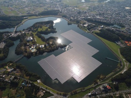 京瓷將建日本最大浮動光伏電站——13.7MW