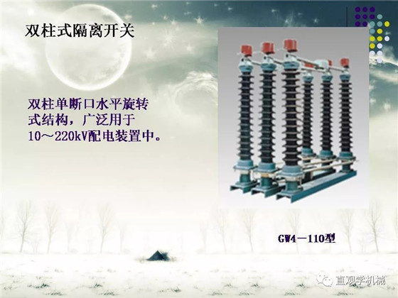 圖解｜高壓隔離開關與高壓負荷開關的區別