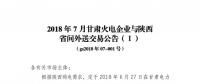 2018年7月甘肅外送陜西交易：火電規(guī)模1.736億千瓦時 新能源電力規(guī)模0.744億千瓦時