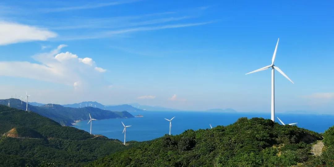 中國最美海島風電場——上川島風電場