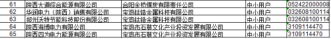 陜西2019年下半年電力直接交易售電公司代理中小用戶信息申報 65家未通過初審